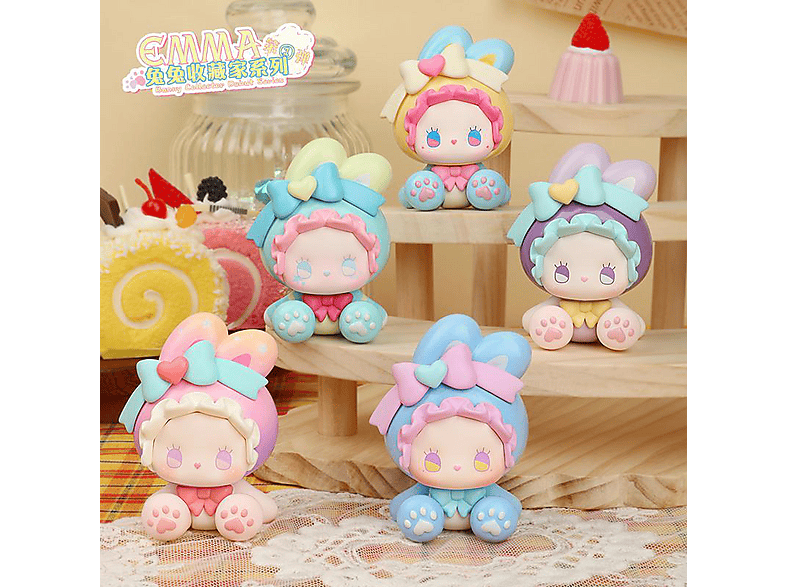 LUCKYEMMA Bunny Collector Serie 1 Surprise. Sammelfigur in Blindbox - sortiert Mehrfarbig