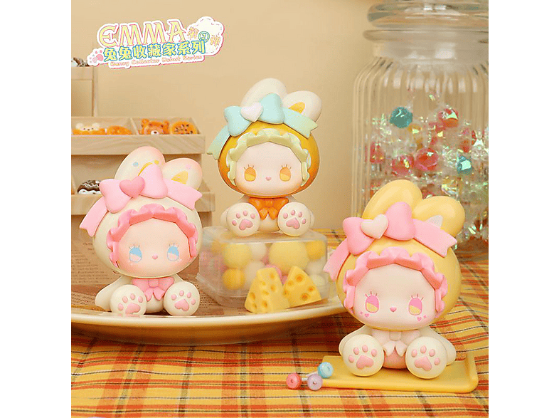 LUCKYEMMA Bunny Collector Serie 1 Surprise. Sammelfigur in Blindbox - sortiert Mehrfarbig