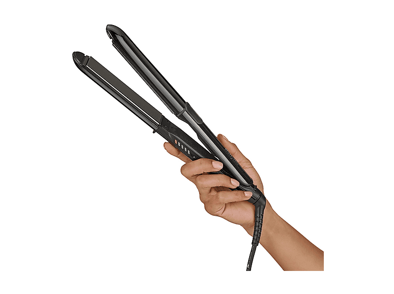 Babyliss ST486E Straight & Curl Glätteisen (Titanium, Temperaturstufen: 5, Schwarz) — Foto 3 von 5