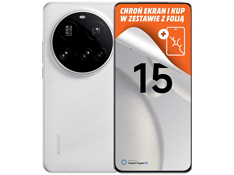 Smartfon XIAOMI 15 Ultra 5G 16 GB/ 512 GB Biały | MediaMarkt