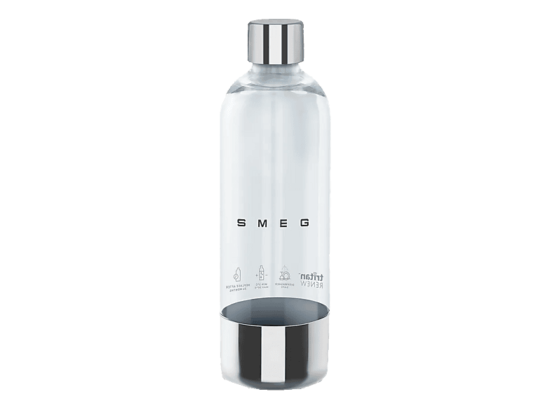 SMEG SKSB01 Zusatzflasche 1L Transparent/Silber