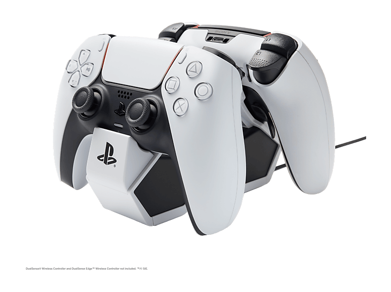 Thumbnail - POWERA Doppelladestation für kabellosen DualSense-Controller, Zubehör Playstation5, Weiß