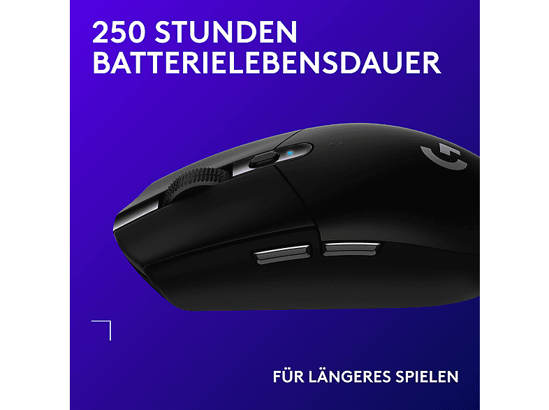 Thumbnail - LOGITECH G305 LIGHTSPEED Gaming Maus, Schwarz
