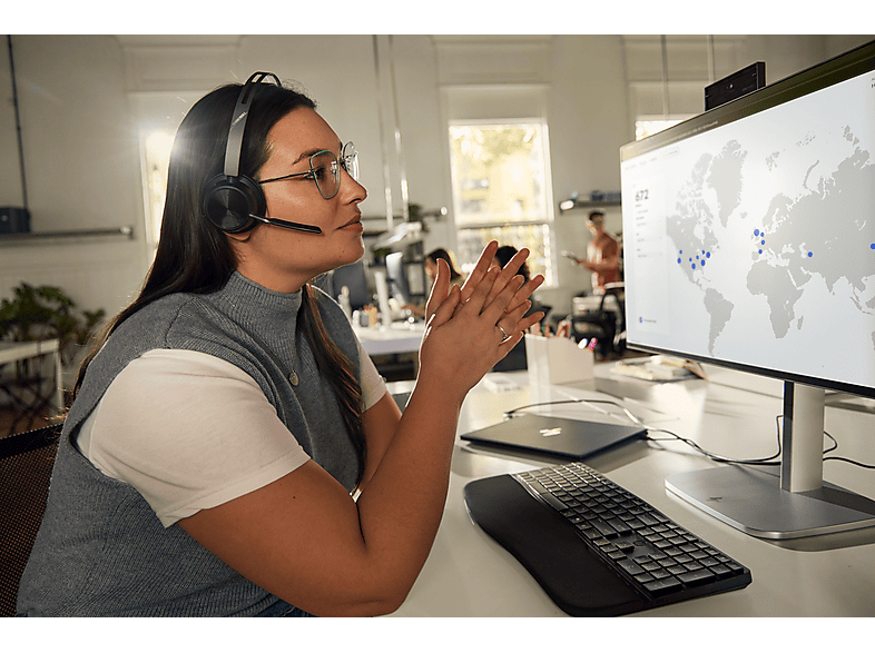 Poly Voyager Focus 2 USB-C: Headset für konzentriertes Arbeiten