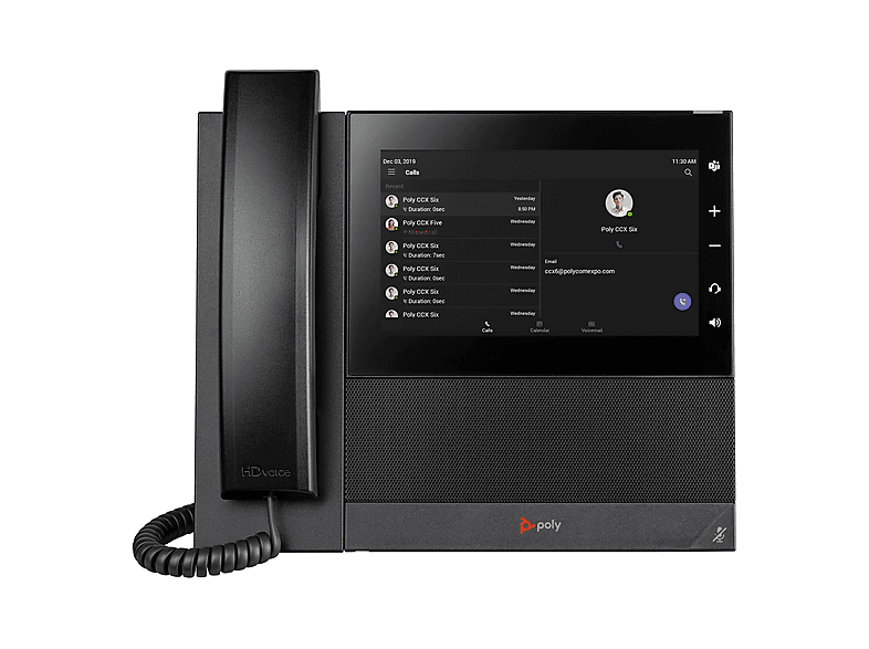 Thumbnail - POLY CCX 600 Microsoft Teams und PoE-fähiges Business-Medientelefon