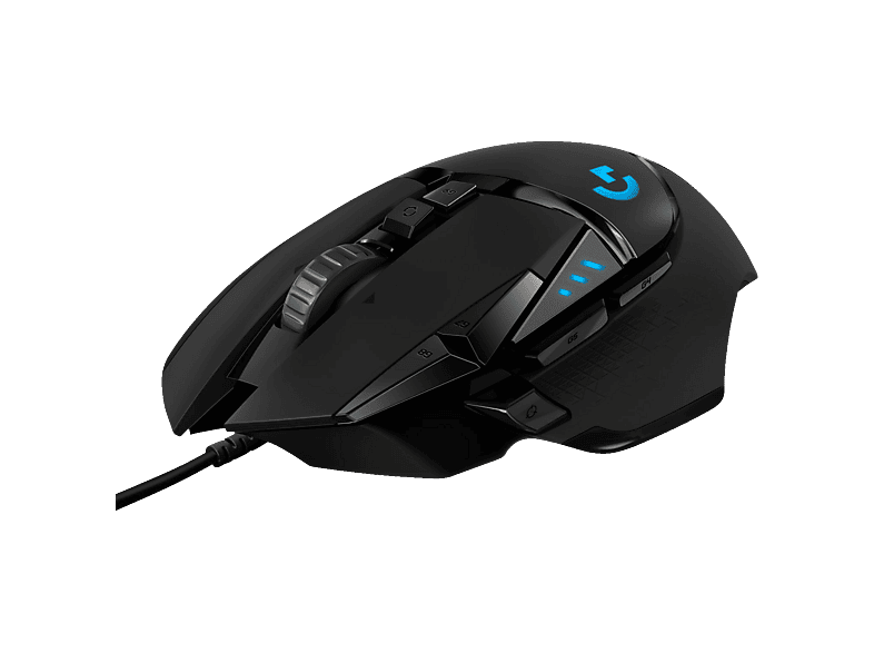 LOGITECH G502 HERO Gaming Maus, Schwarz