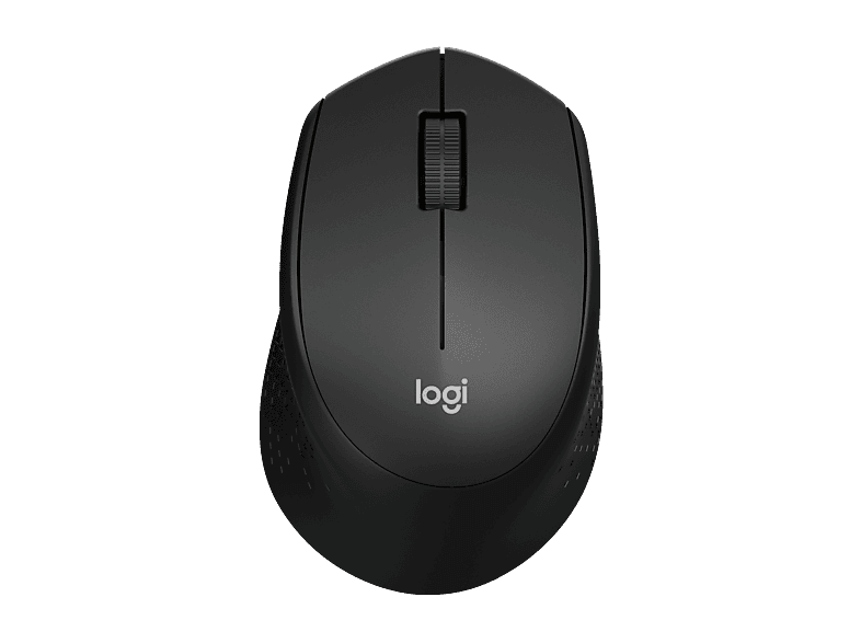 LOGITECH M330 Silent Plus Funkmaus, Schwarz
