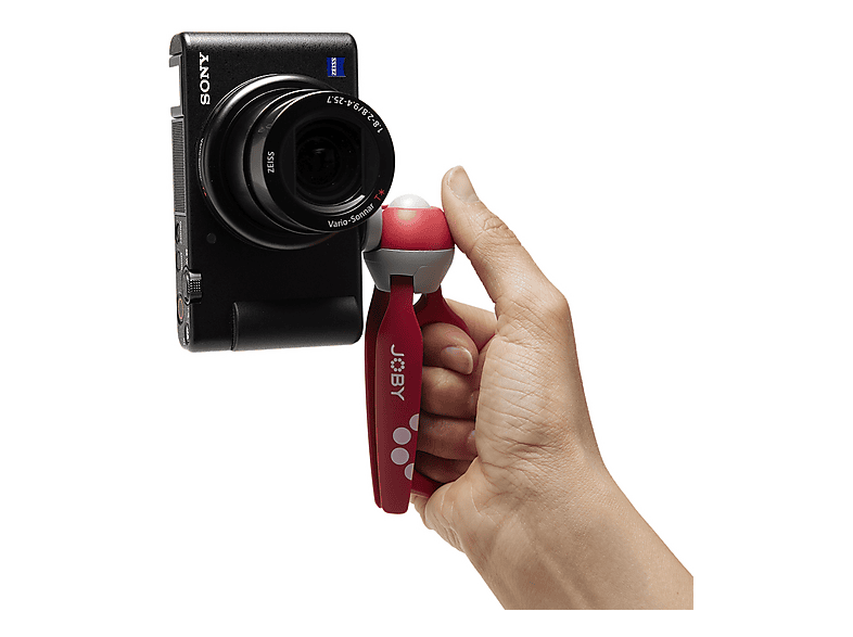 Thumbnail - JOBY HandyPod Clip Mini-Stativ, Rot, Höhe offen bis 12.8 cm