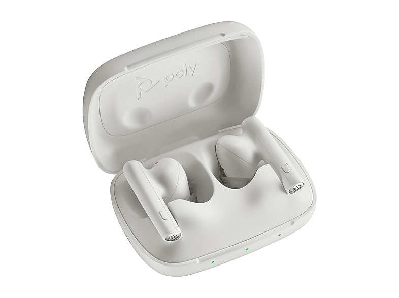 Thumbnail - POLY oyager Free 60/60+ für Microsoft Teams, True Wireless In-Ear-Headset, Weiß