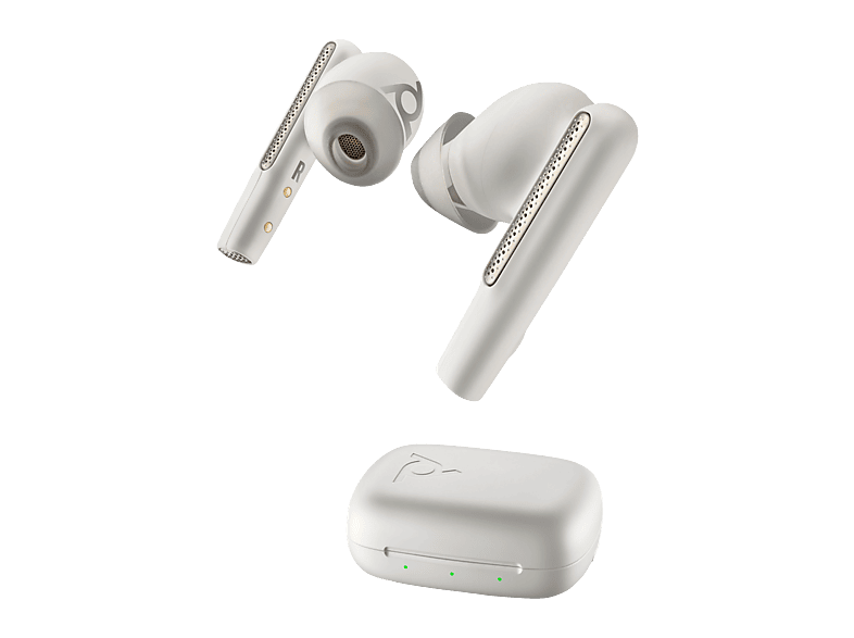 POLY oyager Free 60/60+ für Microsoft Teams, True Wireless In-Ear-Headset, Weiß