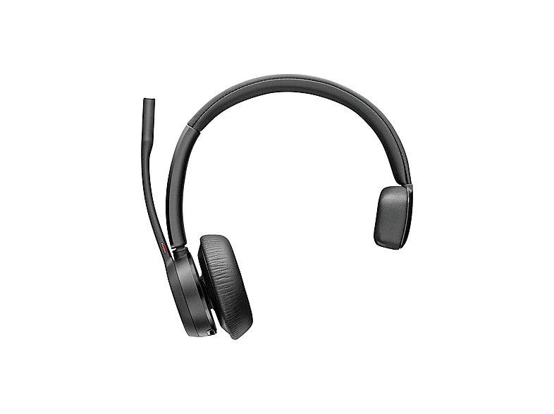 POLY Voyager 4310 USB-C Headset + BT700 Dongle Ladestation, Bluetooth® On-Ear (Mono) Schwarz