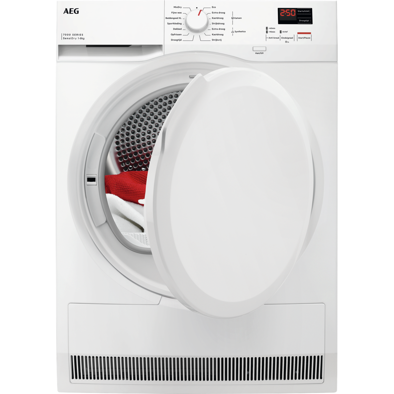 AEG Tr71800 - Warmtepompdroger 8 Kg 64 Db(a) Energielabel D