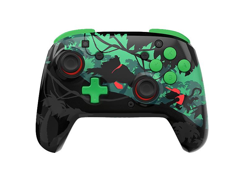 Mando Nintendo Switch - Turtle Beach Rematch™ Donkey Kong™, Switch, Inalámbrico, 40h Autonomía, Negro/Verde