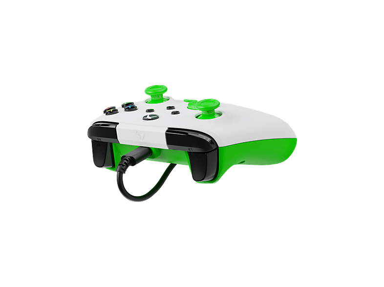 Mando Xbox - Turtle Beach Rematch™ Core, Cable, Series X S, One y Windows 10/11, Blanco/Verde