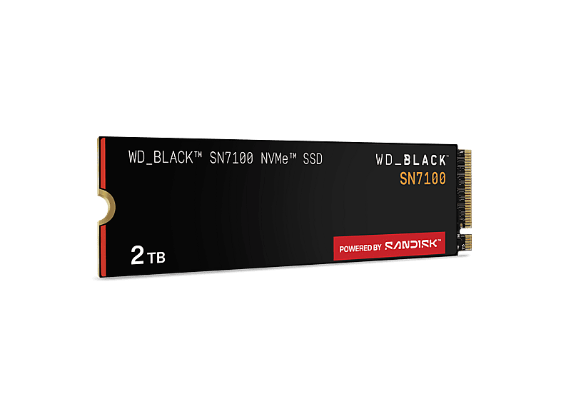Disco duro SSD interno 2TB | WD_BLACK SN7100 NVMe SSD, Hasta 7250