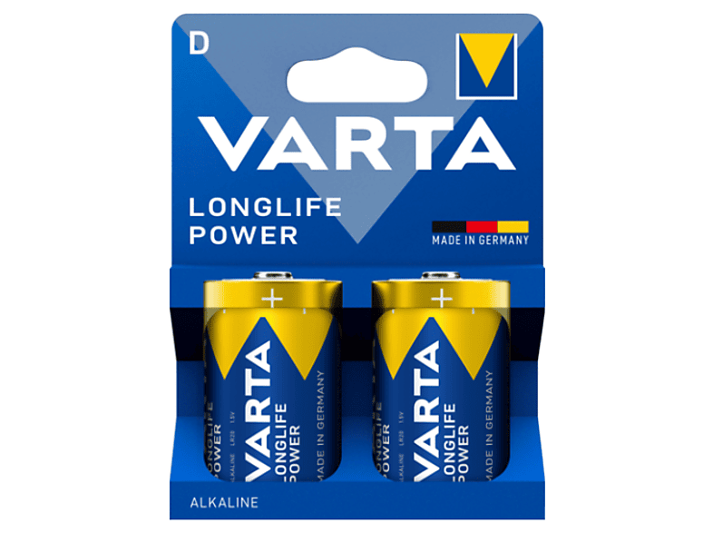 Varta Longlife Power D, 2er Pack; Batterie