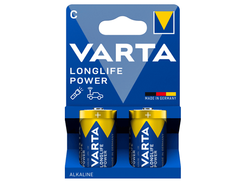 Varta Longlife Power C, 2er Pack; Batterie