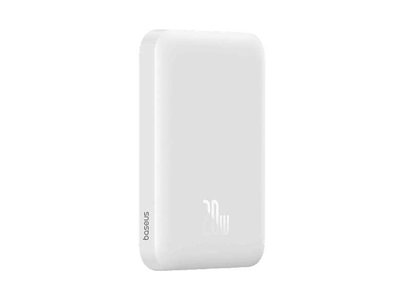 Powerbank - Baseus Magnetic Mini, 6000mAh, 20W, Carga ultrarrápida, USB-C, Blanco