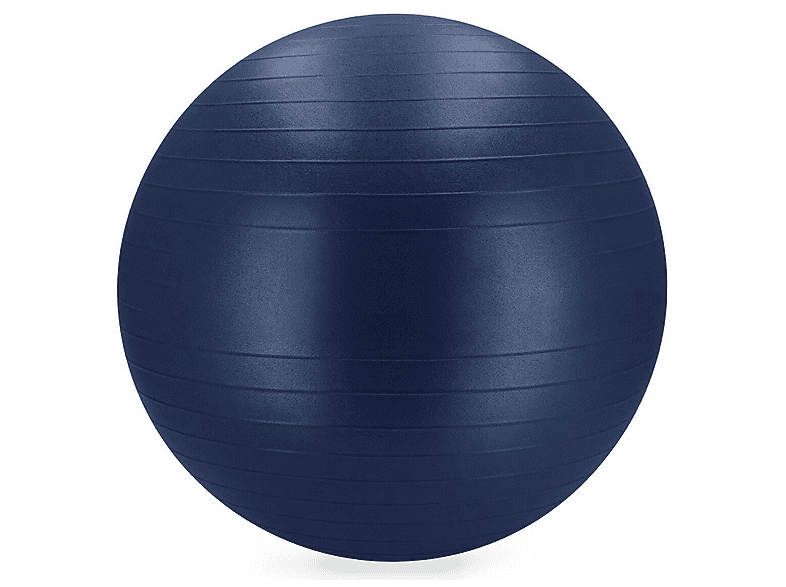 Piłka gimnastyczna z pompką SPOKEY Fitball 55cm Niebieski – zdjęcie 2