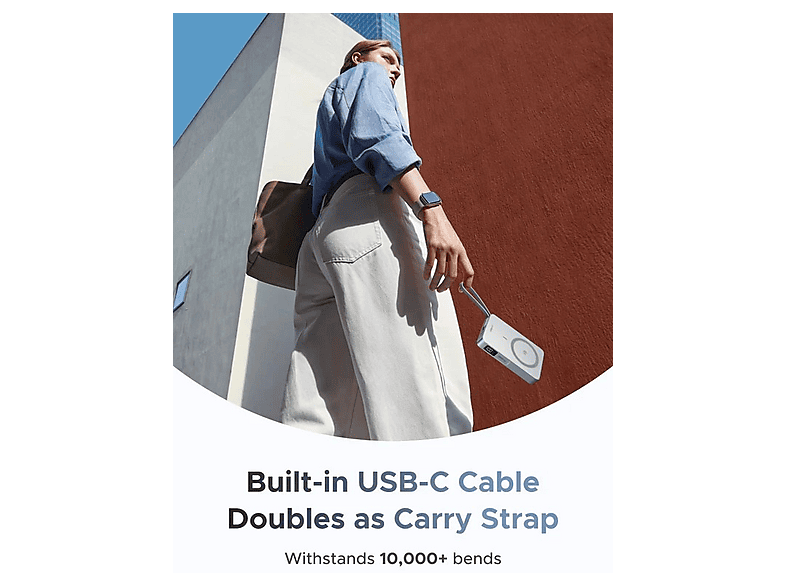 Thumbnail - UGREEN Magnetic Wireless Powerbank 10000 mAh Blau