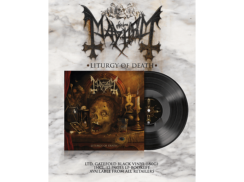 Thumbnail - Mayhem - Liturgy of Death (Ltd. Gatefold black LP & LP-Booklet) (Vinyl)