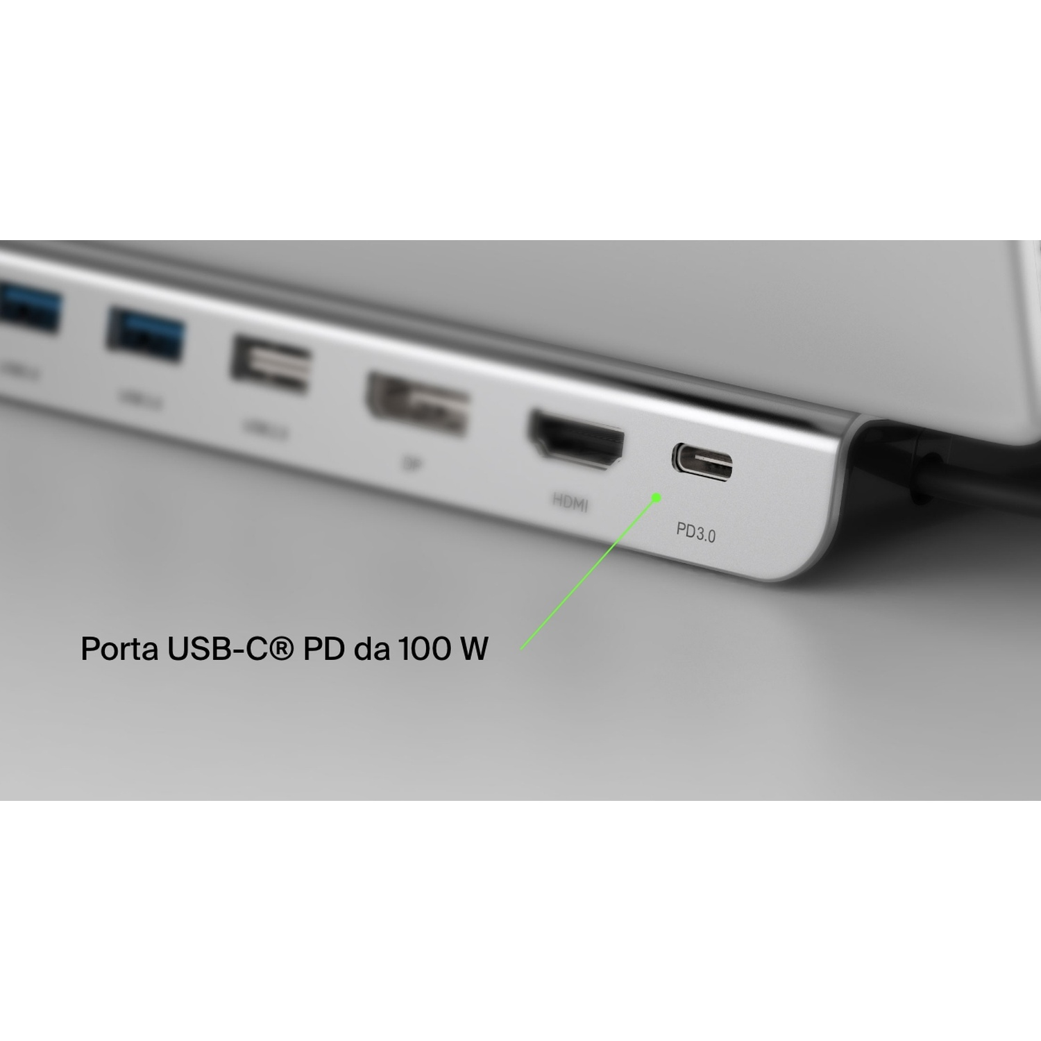 Plugable 11-in-1 USB-C Hub with Ethernet, Silver (USBC-11IN1E