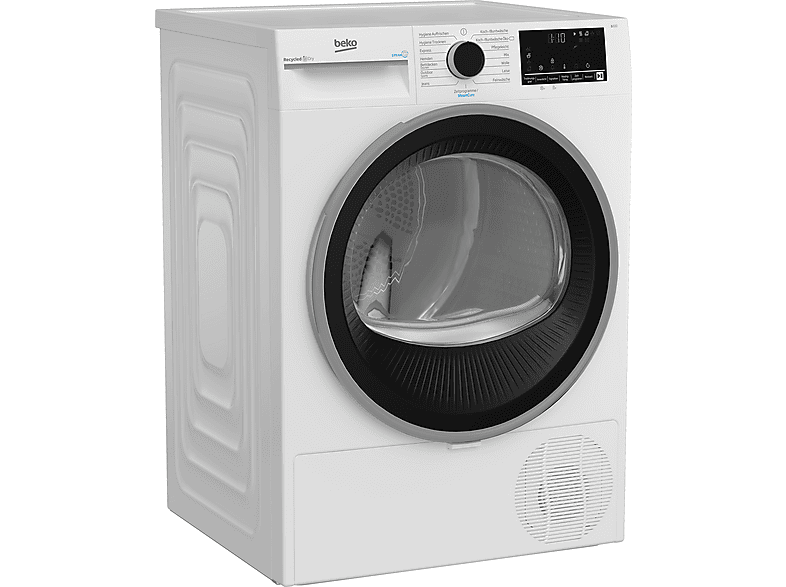 BEKO B3T3249S Wärmepumpentrockner (9 kg, Weiß)