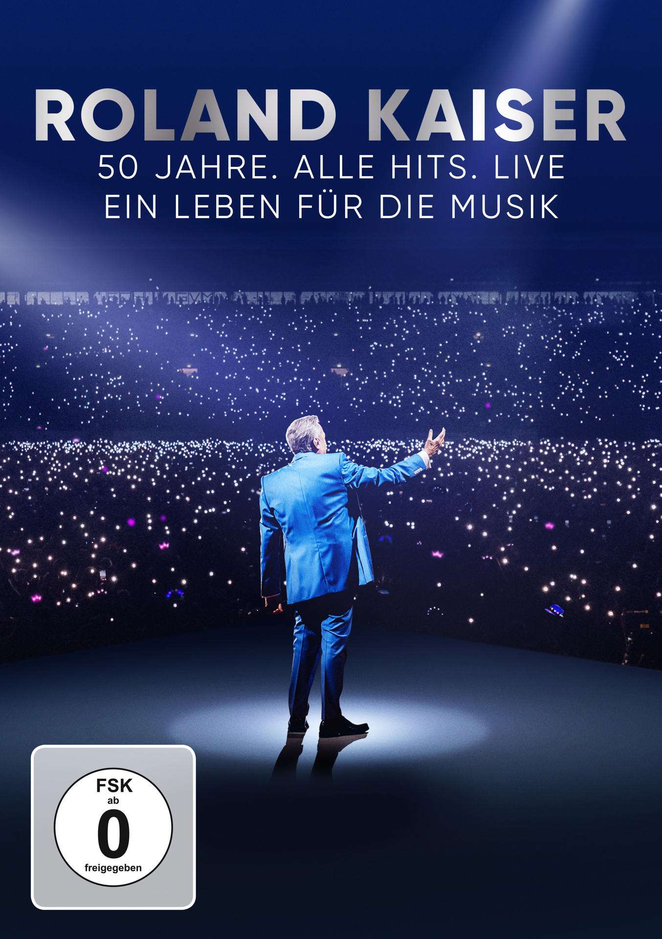 Roland Kaiser | Roland Kaiser - 50 Jahre. Alle Hits. Live - (DVD
