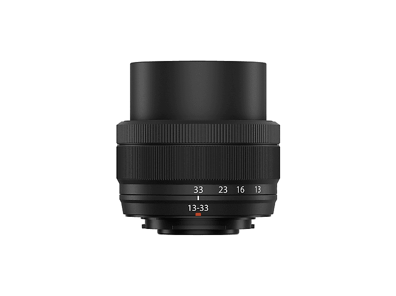 FUJIFILM FUJINON XC 13 mm - 33 f./3.5-6.3 OIS (Standardzoom Objektiv für Fuji X-Mount, Schwarz)