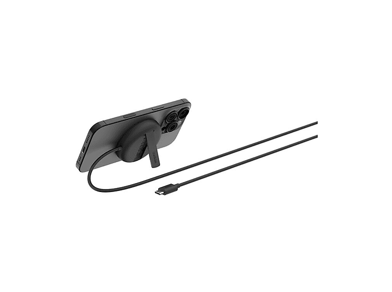 Caricabatterie Magsafe BELKIN BoostCharge Pro, caricatore wireless magnetico con Qi2 da 15W per iPhone, Nero
