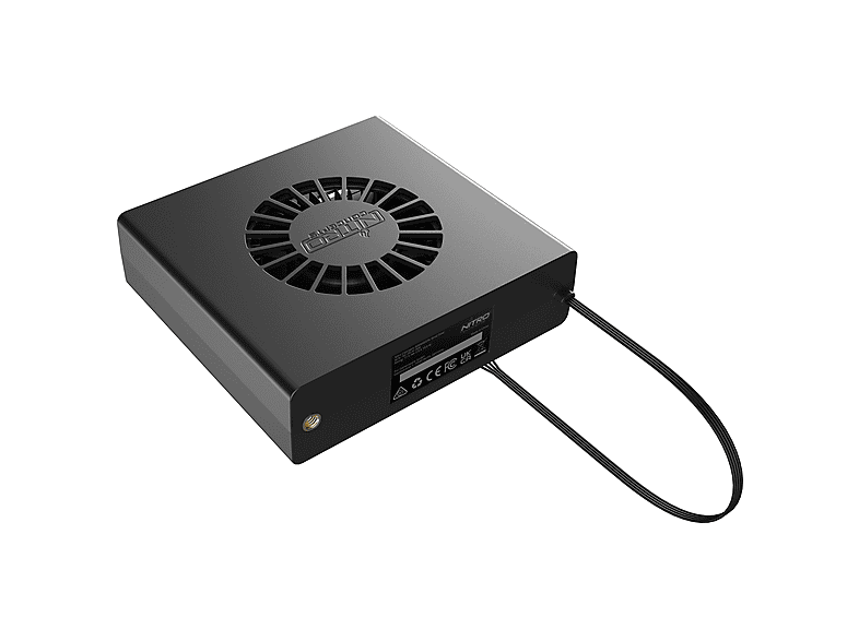Thumbnail - NITRO CONCEPTS IMMERSION Wind Flow Lüfter, Gaming-Zubehör, Schwarz