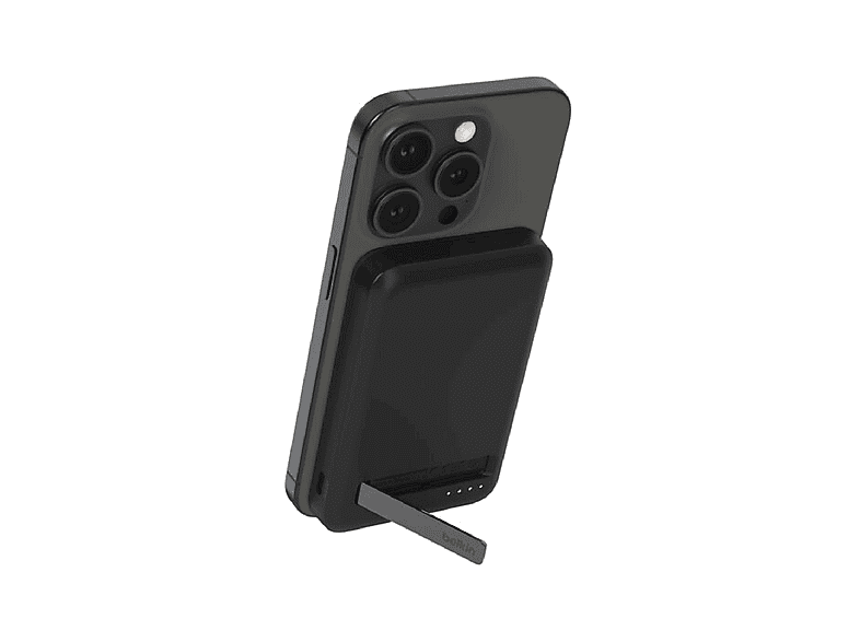 Power Bank Magsafe con stand Belkin BoostCharge Pro Qi2 da 15W per iPhone, 5000 mAh, Nero