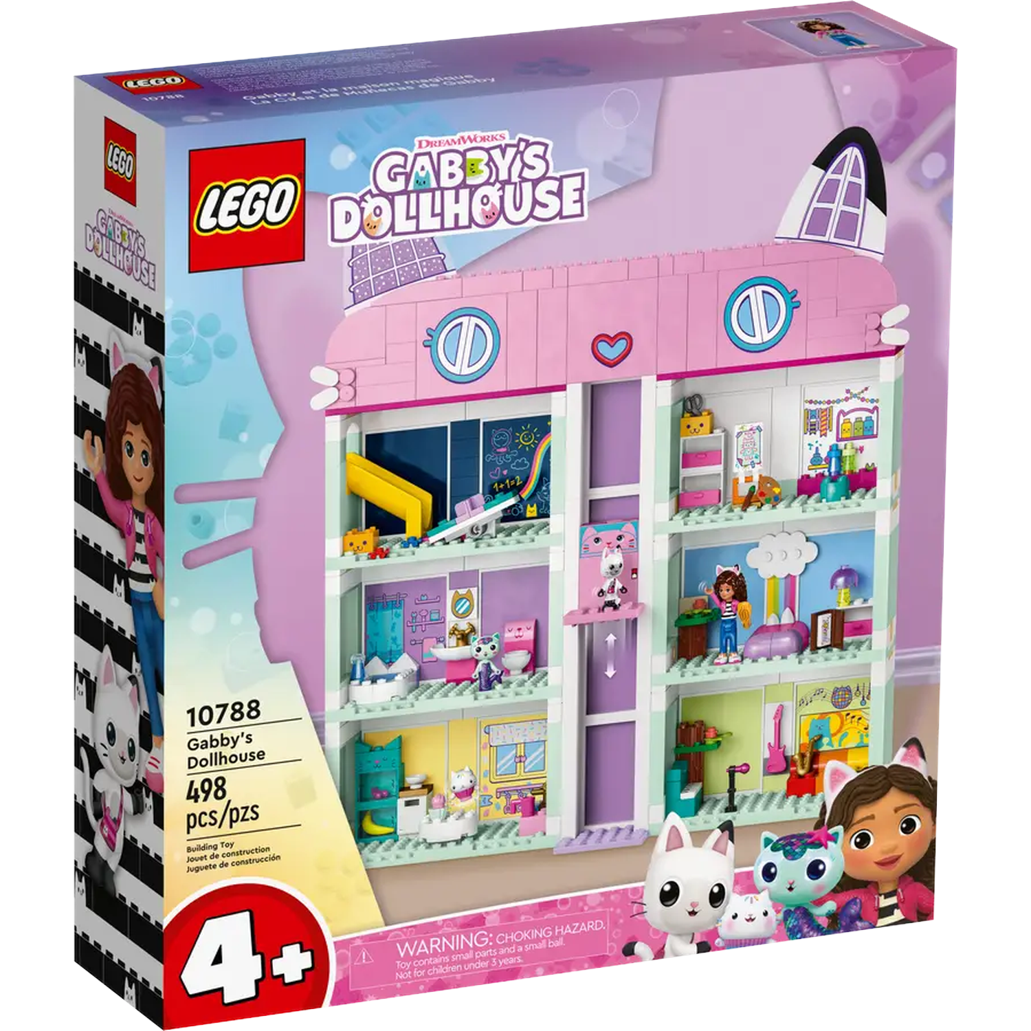 Lego Gabbys Dollhouse 10788 Gabby's Poppenhuis Bouwstenen