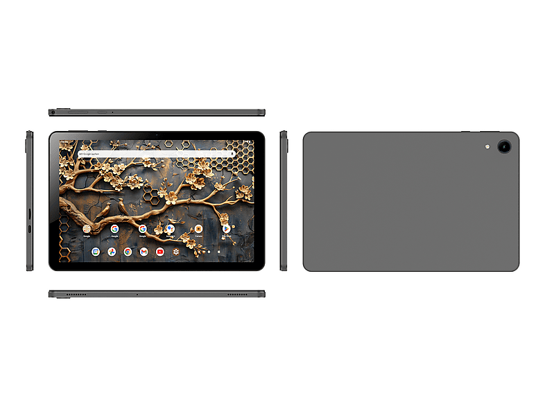 PEAQ Pet 10182-H332E 10 Zoll Tablet, 3/32 GB, Dunkelgrau — Foto 2 von 4