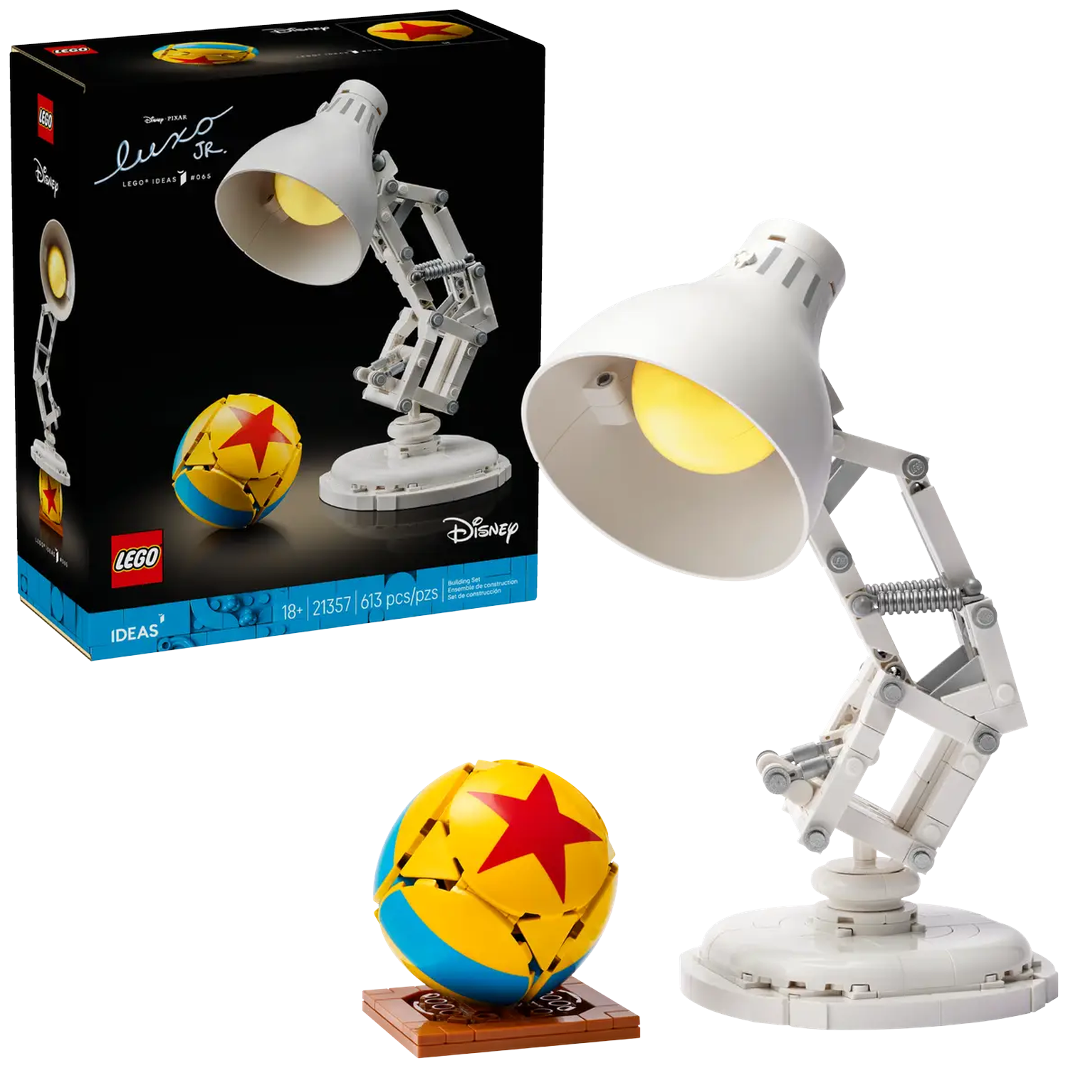 Lego Ideas 21357 Disney Pixar Luxo Jr. Bouwstenen