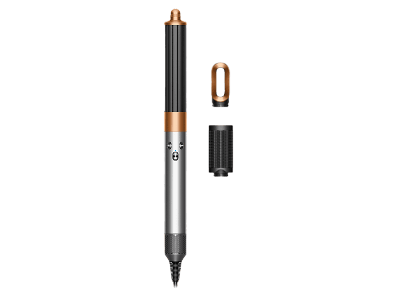 Moldeador - Dyson Airwrap™ Origin, Tecnología iónica, 3 Velocidades, Accesorios, Nickel/ Cooper