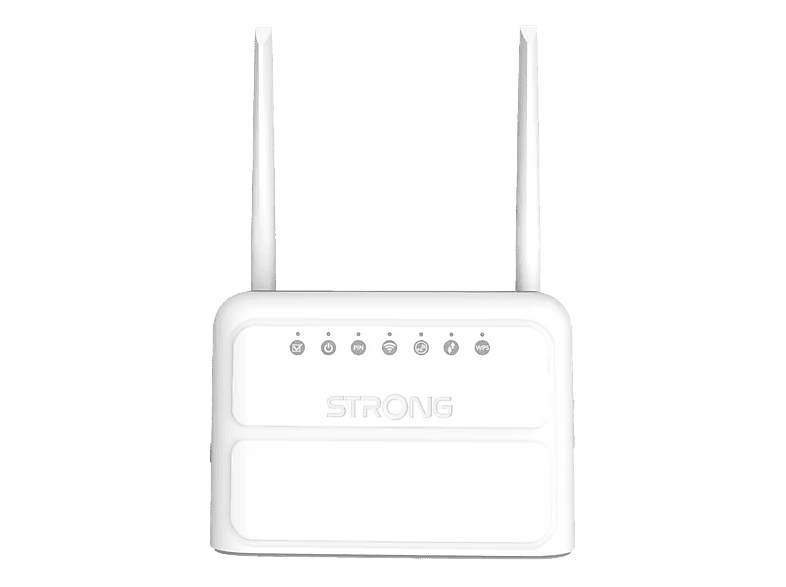 Router - Strong 4GROUTER360, 300 Mbit/s, Velocidad Wi‑Fi 7, Doble banda, 5 Antenas, Blanco