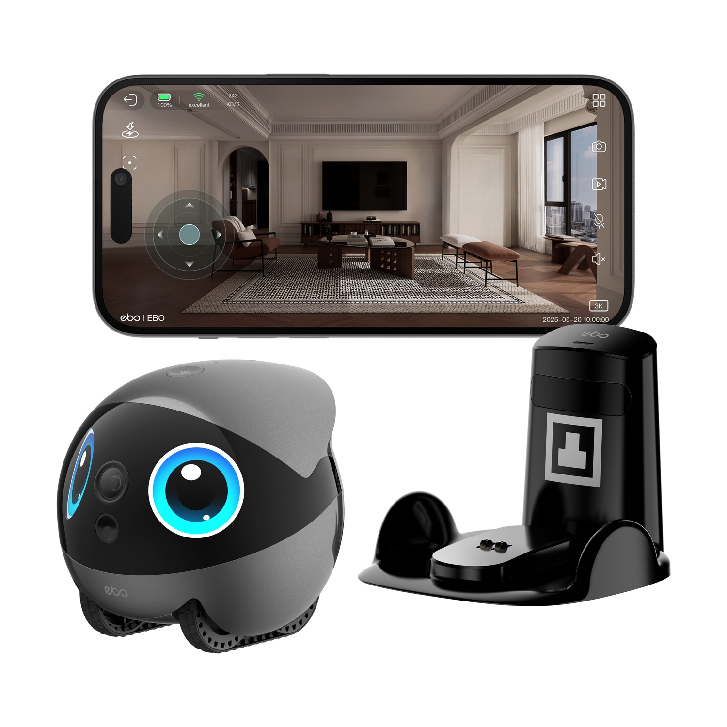 Robot per animali Enabot EBO AIR 2 Plus