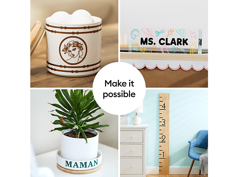 Thumbnail - CRICUT Smart Vinyl Perma 1, Blue, Vinylfolie