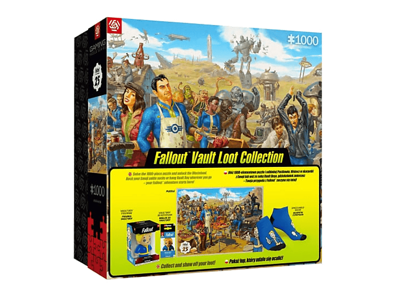 Zestaw gadżetów GOOD LOOT Fallout Vault Loot Collection Wielokolorowy