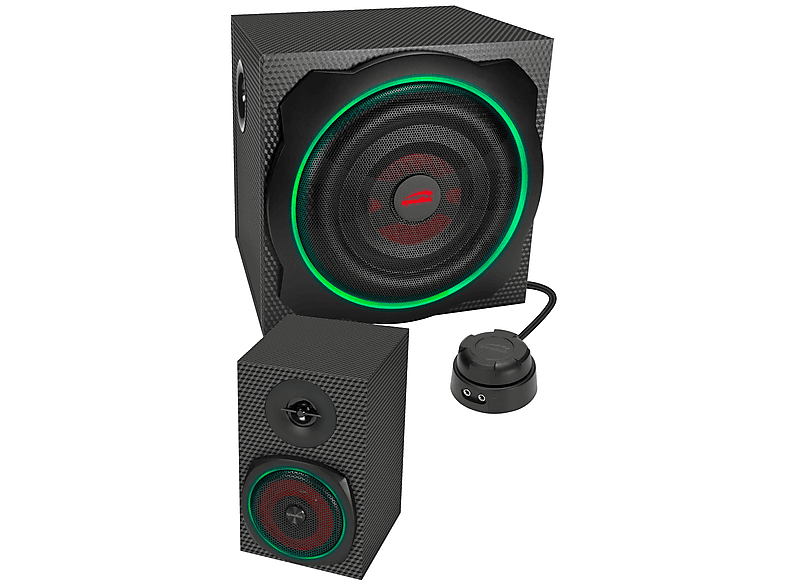 Thumbnail - SPEEDLINK AVENZA RGB Aktives 2.1-Lautsprechersystem, Schwarz