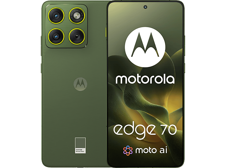 Smartfon MOTOROLA Edge 70 5G 12/512GB 6.67" 120Hz Zielony