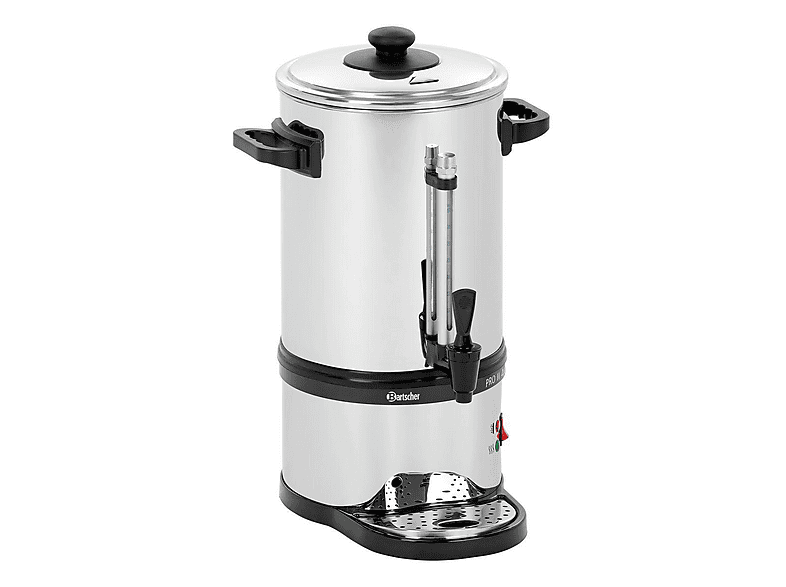 Thumbnail - BARTSCHER A190148 PRO II 40 Kaffeemaschine Silber/Schwarz