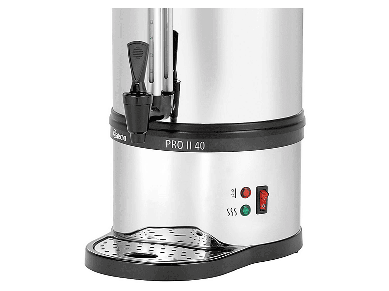 Thumbnail - BARTSCHER A190148 PRO II 40 Kaffeemaschine Silber/Schwarz