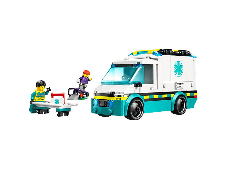 Lego City 60451 Ambulance Bouwstenen afbeelding