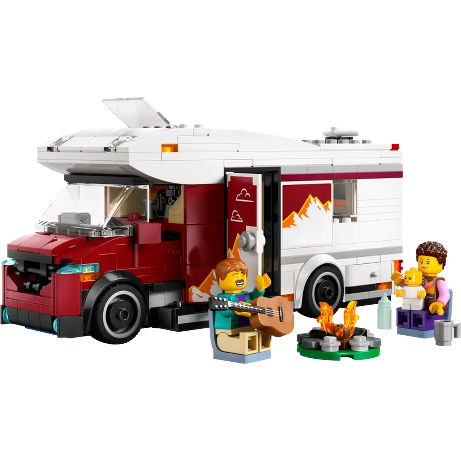 Lego City 60454 Avontuurlijke Camper Bouwstenen afbeelding