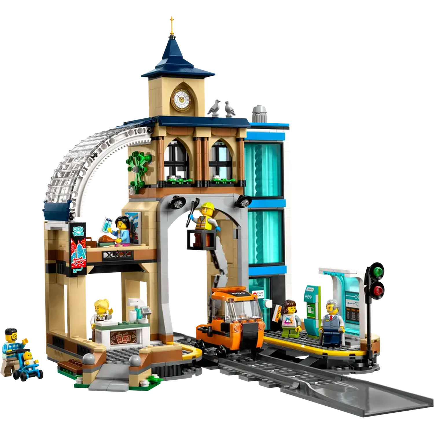 Lego City 60469 Centraal Station Bouwstenen