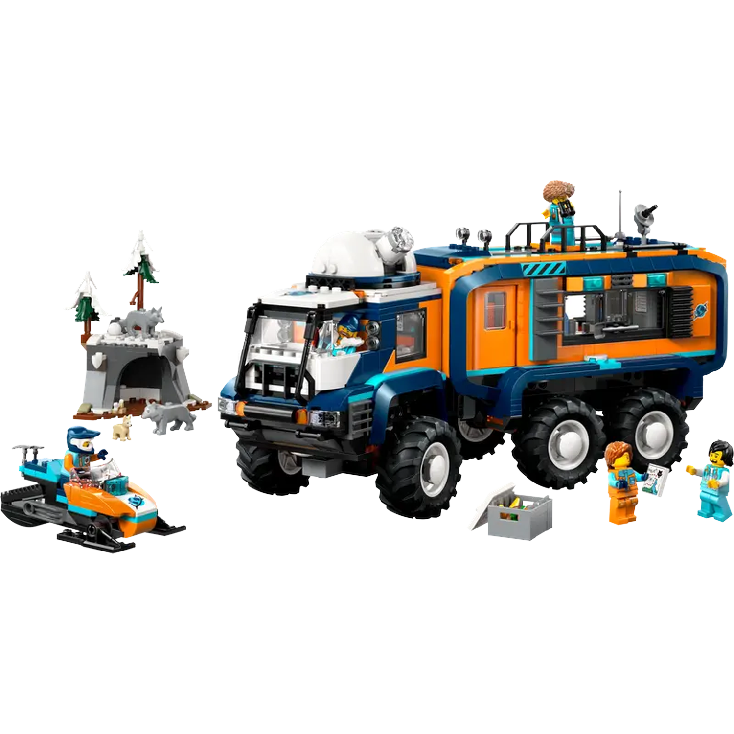 Lego City 60471 Laboratoriumtruck Noordpool Bouwstenen