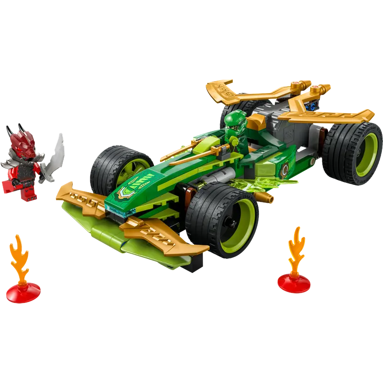 Lego Ninjago 71828 Lloyds Pull-back Racewagen Bouwstenen