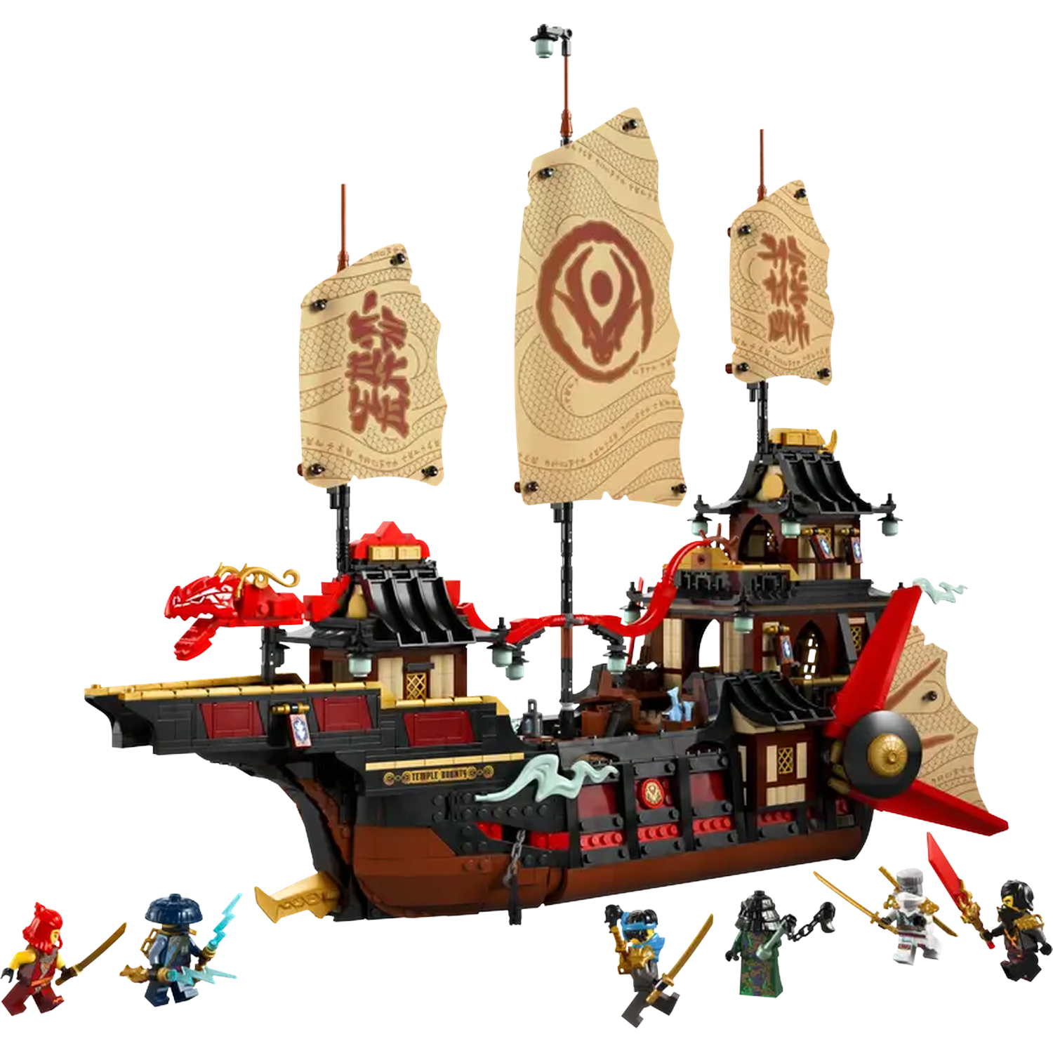 Lego Ninjago 71848 De Tempel Bounty Bouwstenen